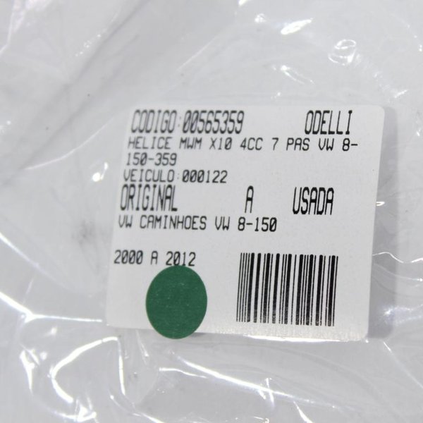 HÉLICE MWM X10 4CC 7 PÁS VW 8-150 00/12 USADO (359)