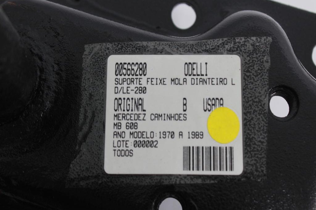 SUPORTE FEIXE MOLA DIANTEIRO LD/LE MB 608 70/89 USADO (280)